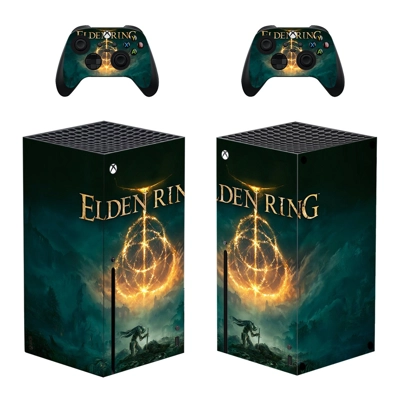 Elden Ring decal skin for Xbox Series X Console and 2 Cont.. Elden Ring decal skin for Xbox Series X Console and 2 Cont..