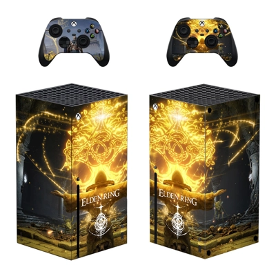 Elden Ring decal skin for Xbox Series X Console and 2 Cont.. Elden Ring decal skin for Xbox Series X Console and 2 Cont..