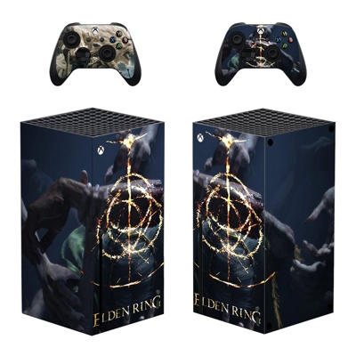 Elden Ring decal skin for Xbox Series X Console and 2 Cont.. Elden Ring decal skin for Xbox Series X Console and 2 Cont..