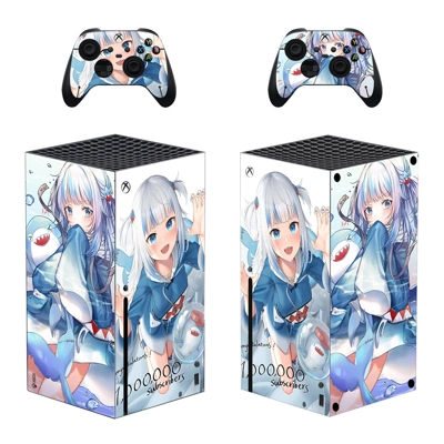 Anime decal skin for Xbox Series X Console and 2 Controllers Anime decal skin for Xbox Series X Console and 2 Controllers
