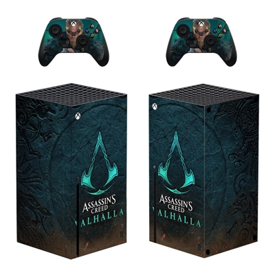 Assassin's Creed Valhalla decal skin for Xbox Series X Console and 2 Controllers