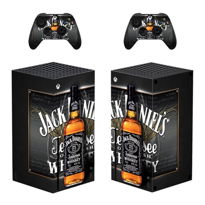JD Whisky decal skin for Xbox Series X Console and 2 Contr.. JD Whisky decal skin for Xbox Series X Console and 2 Contr..