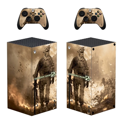 Modern Warfare 2 decal skin for Xbox Series X Console and .. Modern Warfare 2 decal skin for Xbox Series X Console and ..