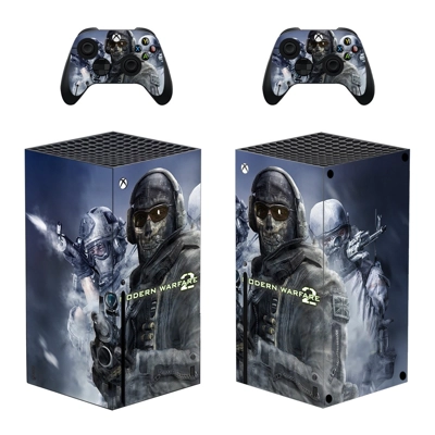 Modern Warfare 2 decal skin for Xbox Series X Console and .. Modern Warfare 2 decal skin for Xbox Series X Console and ..