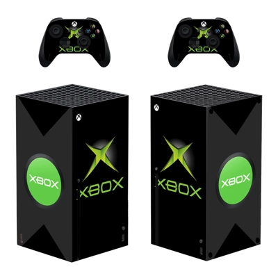 Classic decal skin for Xbox Series X Console and 2 Control.. Classic decal skin for Xbox Series X Console and 2 Control..