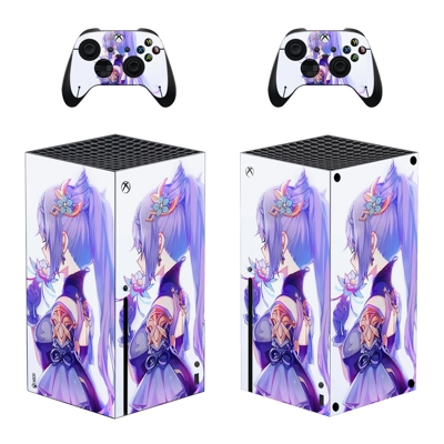 Genshin decal skin for Xbox Series X Console and 2 Control.. Genshin decal skin for Xbox Series X Console and 2 Control..