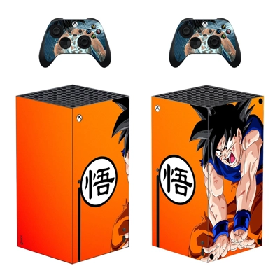 Dragon Ball decal skin for Xbox Series X Console and 2 Con.. Dragon Ball decal skin for Xbox Series X Console and 2 Con..