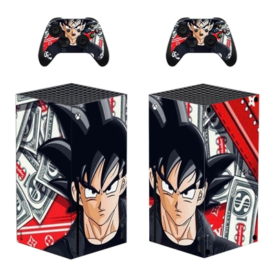 Dragon Ball decal skin for Xbox Series X Console and 2 Con.. Dragon Ball decal skin for Xbox Series X Console and 2 Con..