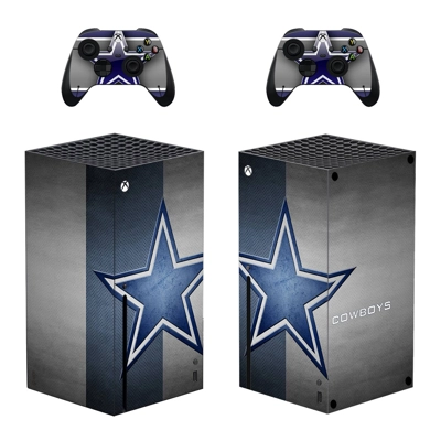 Dallas Cowboys decal skin for Xbox Series X Console and 2 .. Dallas Cowboys decal skin for Xbox Series X Console and 2 ..
