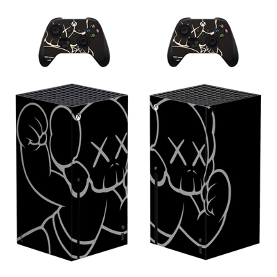 Kaws decal skin for Xbox Series X Console and 2 Controllers Kaws decal skin for Xbox Series X Console and 2 Controllers