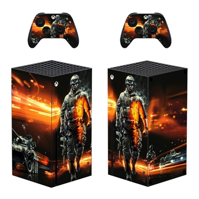 Battlefield decal skin for Xbox Series X Console and 2 Con.. Battlefield decal skin for Xbox Series X Console and 2 Con..