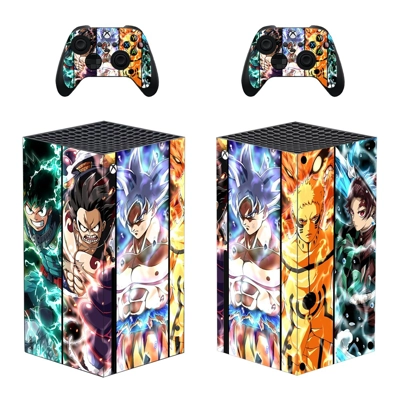 Naruto Dragon Ball decal skin for Xbox Series X Console an.. Naruto Dragon Ball decal skin for Xbox Series X Console an..