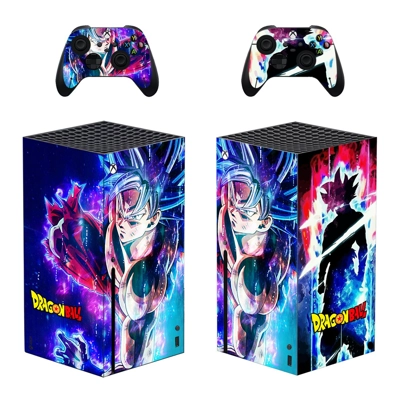 Dragon Ball decal skin for Xbox Series X Console and 2 Con.. Dragon Ball decal skin for Xbox Series X Console and 2 Con..
