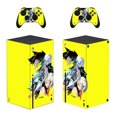 Cyberpunk 2077 decal skin for Xbox Series X Console and 2 .. Cyberpunk 2077 decal skin for Xbox Series X Console and 2 ..