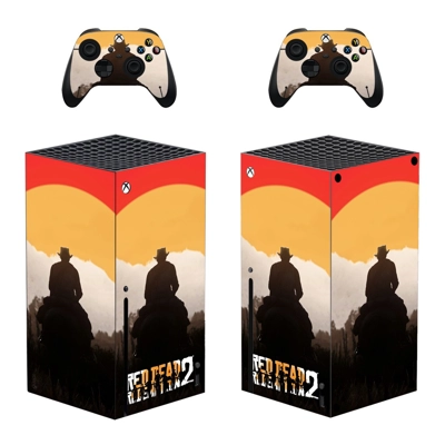 Red Dead Redemption 2 decal skin for Xbox Series X Console.. Red Dead Redemption 2 decal skin for Xbox Series X Console..