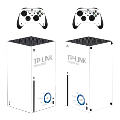 TP Link decal skin for Xbox Series X Console and 2 Control.. TP Link decal skin for Xbox Series X Console and 2 Control..