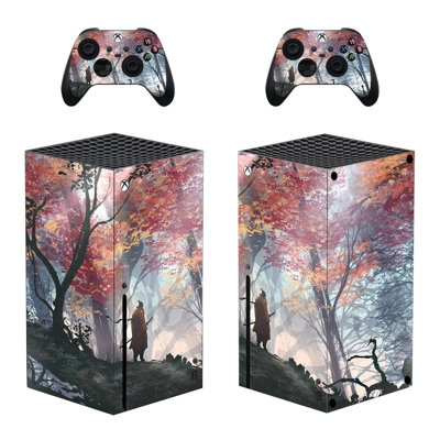 Maple Forest decal skin for Xbox Series X Console and 2 Co.. Maple Forest decal skin for Xbox Series X Console and 2 Co..