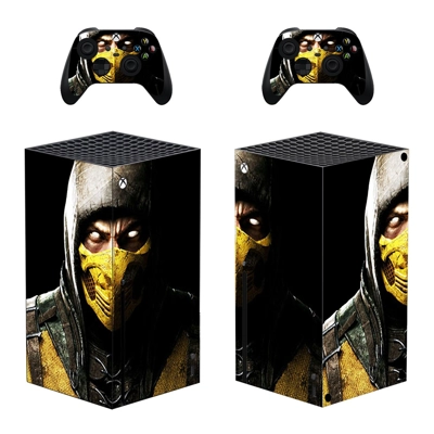 Mortal Kombat 11 decal skin for Xbox Series X Console and .. Mortal Kombat 11 decal skin for Xbox Series X Console and ..