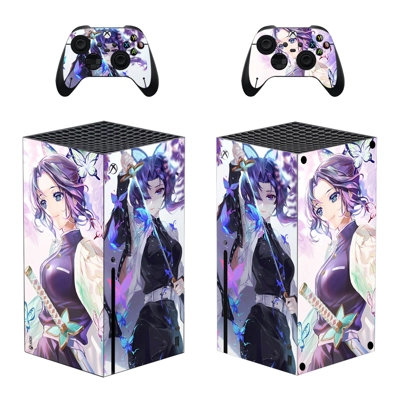 Anime decal skin for Xbox Series X Console and 2 Controllers Anime decal skin for Xbox Series X Console and 2 Controllers