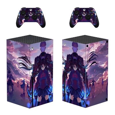 Fate stay night decal skin for Xbox Series X Console and 2.. Fate stay night decal skin for Xbox Series X Console and 2..