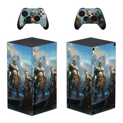 God of War decal skin for Xbox Series X Console and 2 Cont.. God of War decal skin for Xbox Series X Console and 2 Cont..