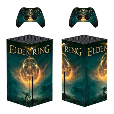 Elden Ring decal skin for Xbox Series X Console and 2 Cont.. Elden Ring decal skin for Xbox Series X Console and 2 Cont..