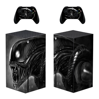 Venom decal skin for Xbox Series X Console and 2 Controllers Venom decal skin for Xbox Series X Console and 2 Controllers