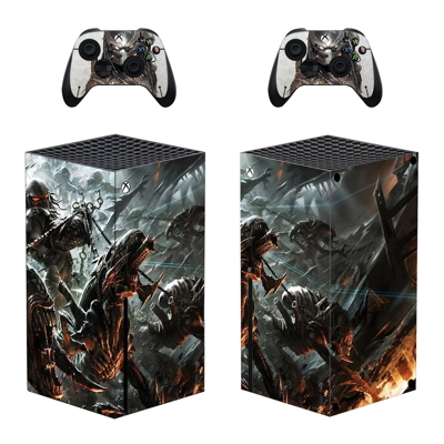 Venom decal skin for Xbox Series X Console and 2 Controllers Venom decal skin for Xbox Series X Console and 2 Controllers