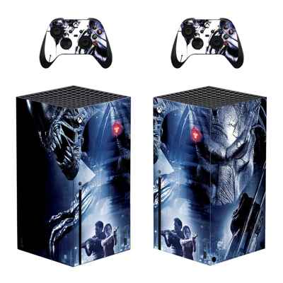 Alien Vs Predator decal skin for Xbox Series X Console and.. Alien Vs Predator decal skin for Xbox Series X Console and..