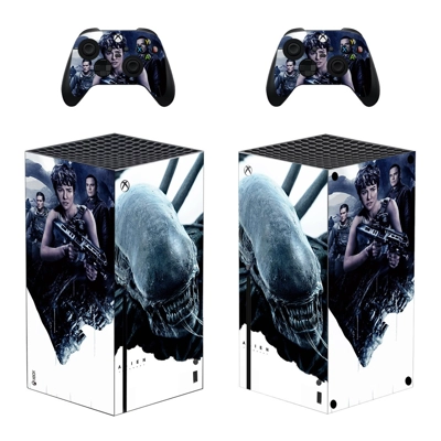 Alien Vs Predator decal skin for Xbox Series X Console and.. Alien Vs Predator decal skin for Xbox Series X Console and..