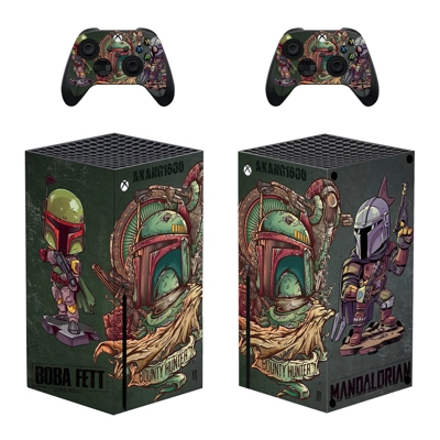 The Mandalorian decal skin for Xbox Series X Console and 2.. The Mandalorian decal skin for Xbox Series X Console and 2..