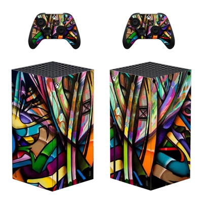 Digital Texture decal skin for Xbox Series X Console and 2.. Digital Texture decal skin for Xbox Series X Console and 2..