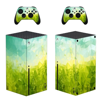 Digital Texture decal skin for Xbox Series X Console and 2 Controllers