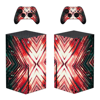 Digital Texture decal skin for Xbox Series X Console and 2 Controllers