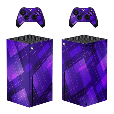 Digital Texture decal skin for Xbox Series X Console and 2 Controllers