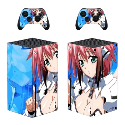 Anime decal skin for Xbox Series X Console and 2 Controllers Anime decal skin for Xbox Series X Console and 2 Controllers