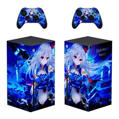 Anime decal skin for Xbox Series X Console and 2 Controllers Anime decal skin for Xbox Series X Console and 2 Controllers