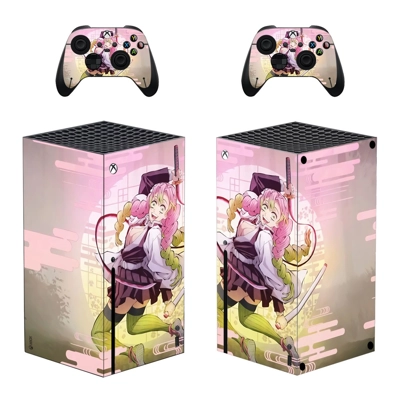 Demon Slayer decal skin for Xbox Series X Console and 2 Co.. Demon Slayer decal skin for Xbox Series X Console and 2 Co..