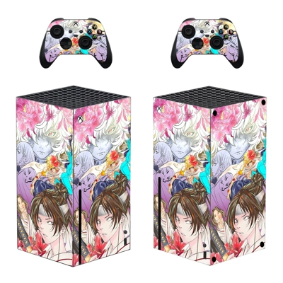 Anime decal skin for Xbox Series X Console and 2 Controllers Anime decal skin for Xbox Series X Console and 2 Controllers