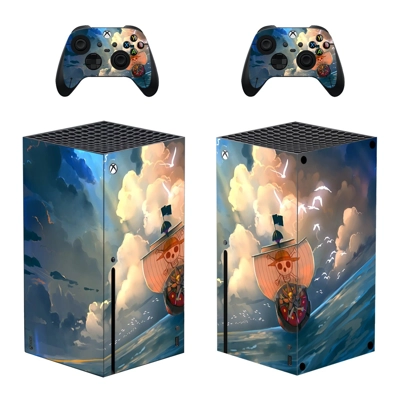 Digital Texture decal skin for Xbox Series X Console and 2 Controllers