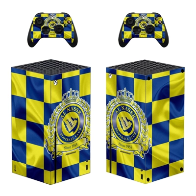 Al Nassr FC decal skin for Xbox Series X Console and 2 Controllers