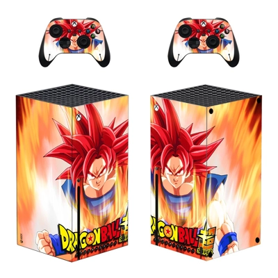 Dragon Ball decal skin for Xbox Series X Console and 2 Con.. Dragon Ball decal skin for Xbox Series X Console and 2 Con..
