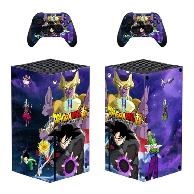 Dragon Ball decal skin for Xbox Series X Console and 2 Con.. Dragon Ball decal skin for Xbox Series X Console and 2 Con..