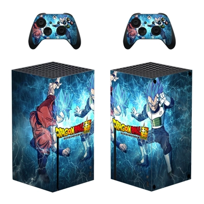 Dragon Ball decal skin for Xbox Series X Console and 2 Con.. Dragon Ball decal skin for Xbox Series X Console and 2 Con..