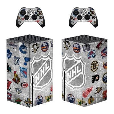 NHL decal skin for Xbox Series X Console and 2 Controllers