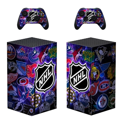NHL decal skin for Xbox Series X Console and 2 Controllers