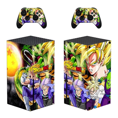 Dragon Ball decal skin for Xbox Series X Console and 2 Con.. Dragon Ball decal skin for Xbox Series X Console and 2 Con..