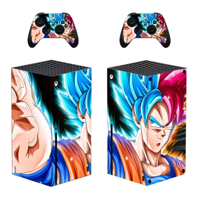 Dragon Ball decal skin for Xbox Series X Console and 2 Con.. Dragon Ball decal skin for Xbox Series X Console and 2 Con..