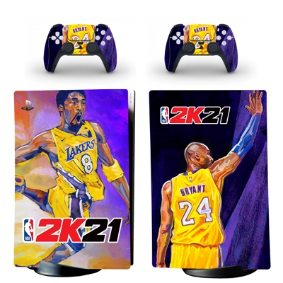 NBA 2K21 decal skin for PS5 Digital Console and two Contro.. NBA 2K21 decal skin for PS5 Digital Console and two Contro..