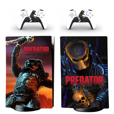 Predator decal skin for PS5 Digital Console and two Contro.. Predator decal skin for PS5 Digital Console and two Contro..